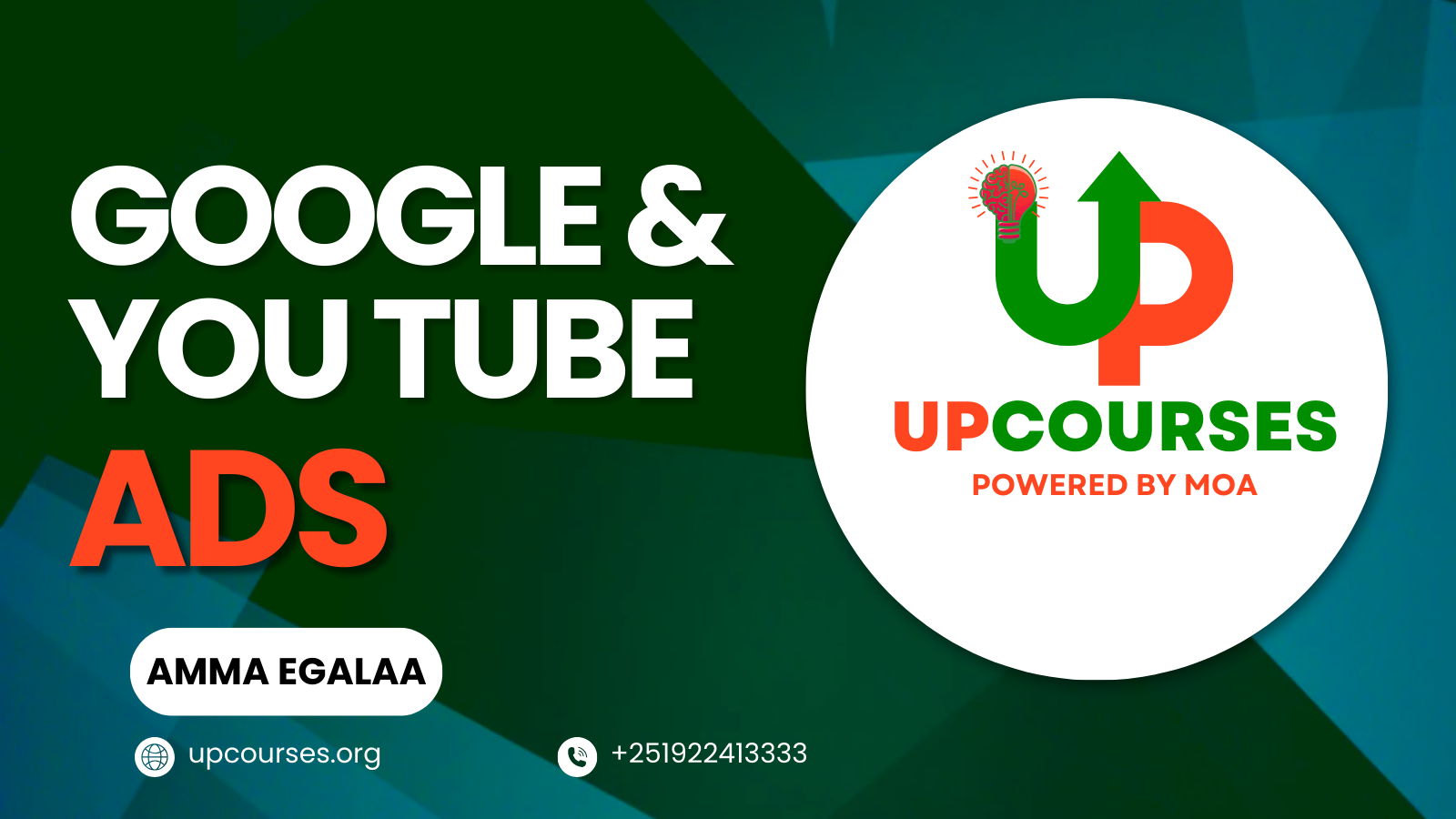 Google and youtube Ads (tooftaa marketingii google fi youtube)