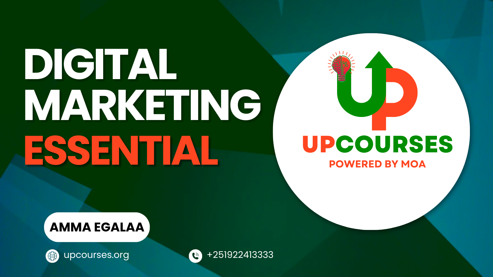 Bu’uura Marketing (Marketing Essential)
